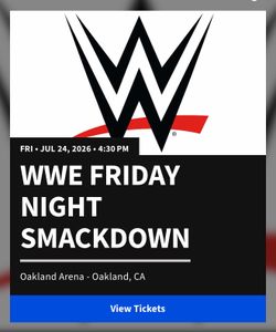 Wwe Smackdown Tickets