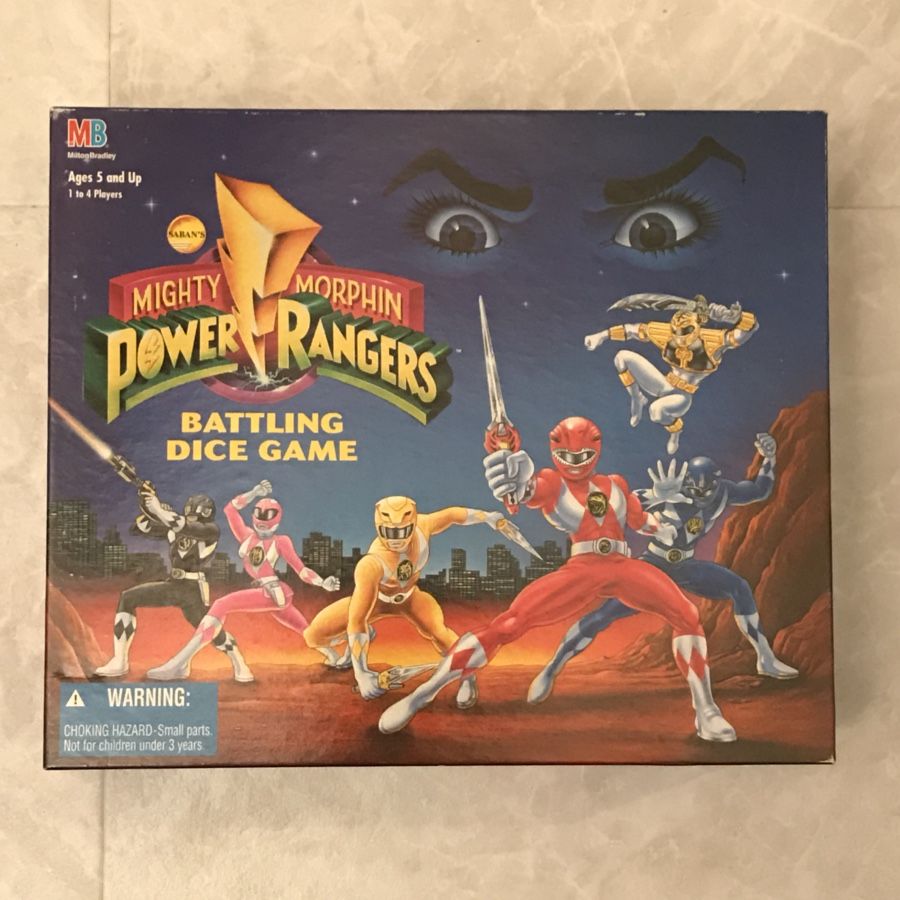 Power ranger board game like new