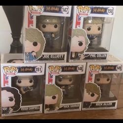 Def Leppard Pop Funkos