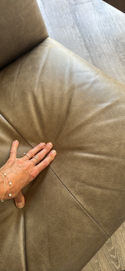 Beautiful very comfortable soft real leather chair