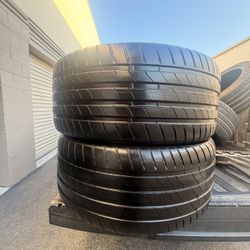 255/40/20 Bridgestone Potenza Sport 80%+ Tread (2)