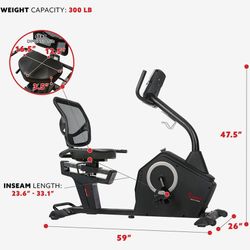 Sunny Health Cardio Bike