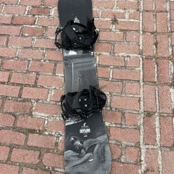152cm Ride Snowboard With Bindings