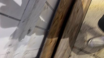 Ply wood and hanging rods