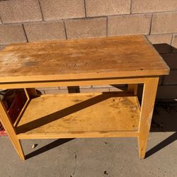 Butcher Table 