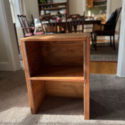 Solid wooden Cubby Hole Shelf