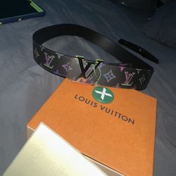 LV M0727 BELT REVERSIBLE/MULTICOLOR