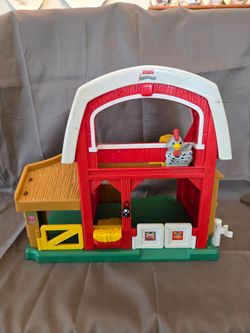 Fisher-Price little people animal sounds Farm playset. No Accessories Included