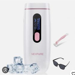 NEXPURE Laser Hair Removal Device, Permanent Painless / Women & Men Body Hair