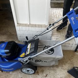 Kobalt lawnmower 80v battery