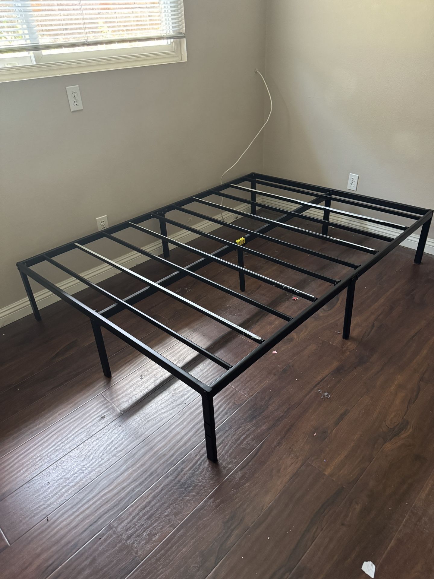 Full Sized Bed Frame. No Box Spring Required