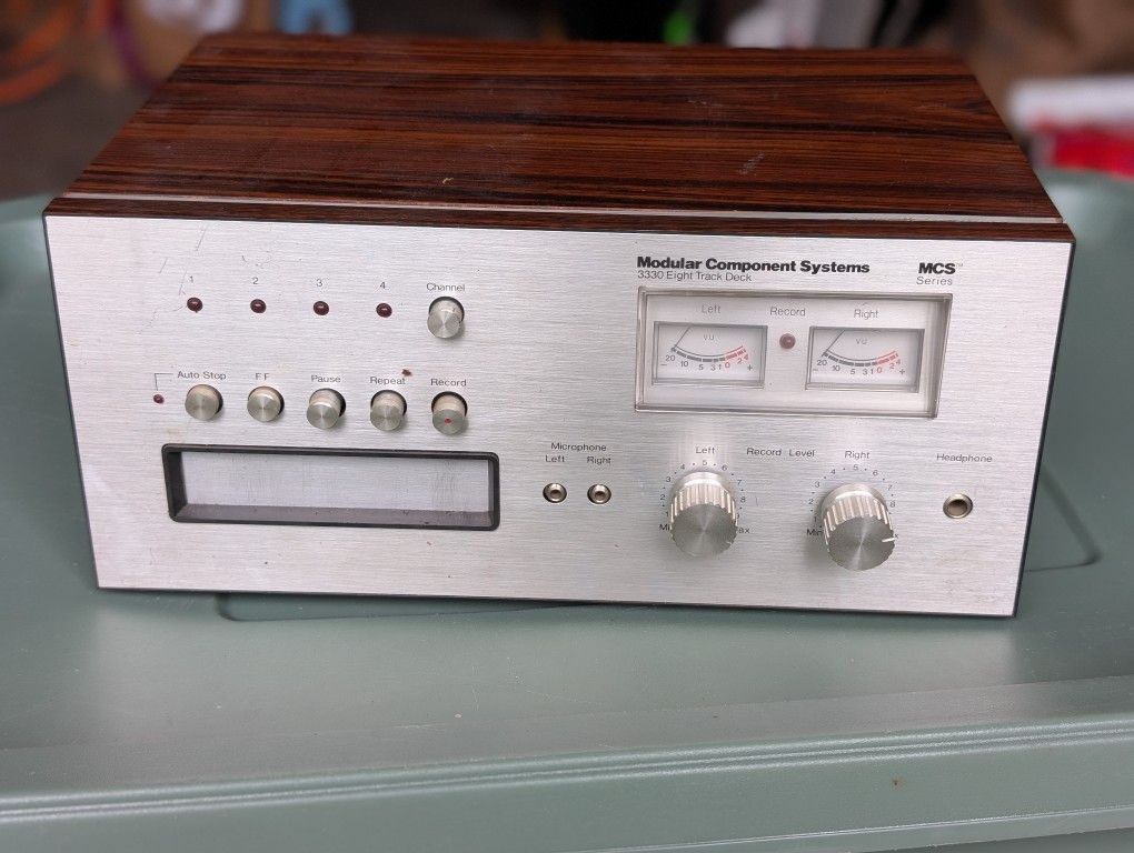 8 Track Tape Player, MCS BRAND