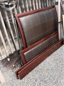 Queen bed frame