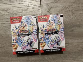 Pokemon Prismatic Evolutions Booster Bundles 