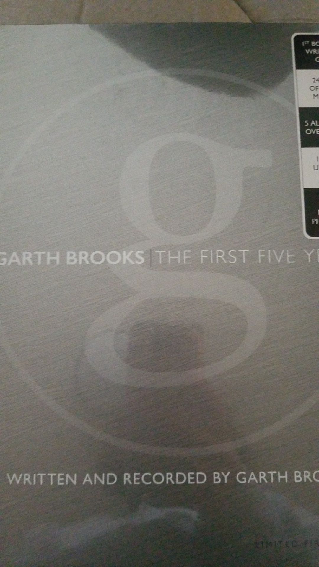 Unopened Garth Brooks Anthology Part 1 and 3