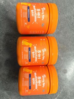 3 Pack Zesty Paws 8-in-1 Multivitamin Bites Soft Chews for Dogs