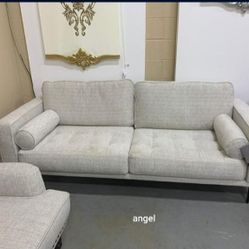 White Sofa Couch Same Day Delivery