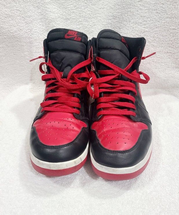 Nike Air Jordan 1.5 Retro High The Return Bred Black-Red Size 12M [768861-001]