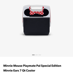 Igloo Minnie Mouse cooler