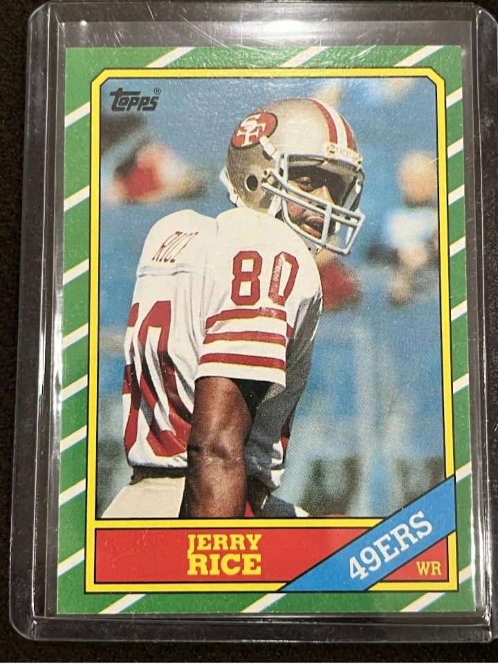 Super Nice Jerry Rice Rookie Card In MINT CONDITION