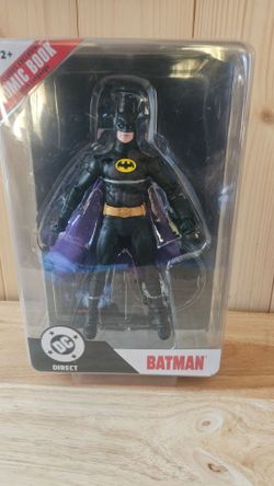 McFarlane Page Punchers DC Direct Batman 89 Action Figure w/ Comic Book
