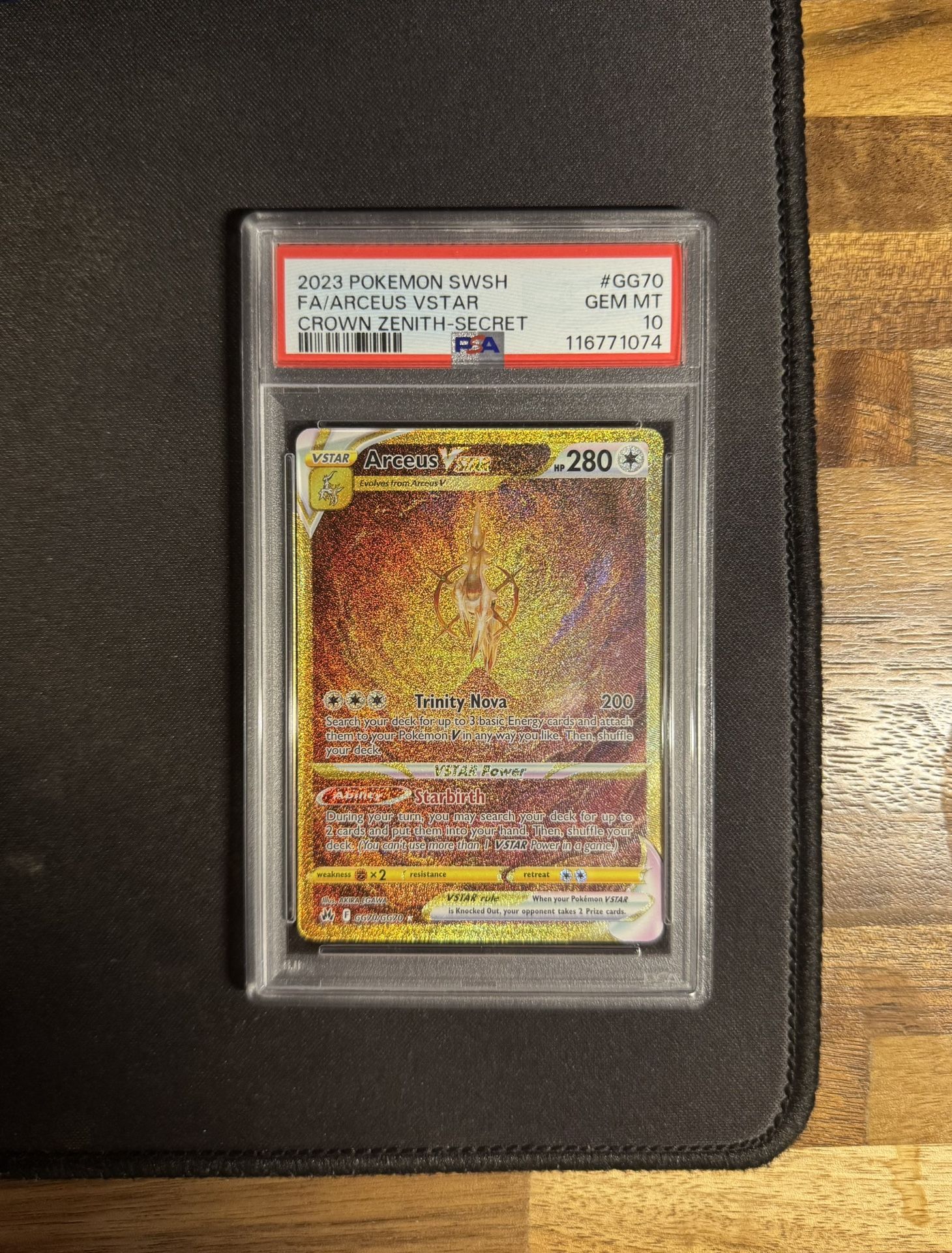 PSA 10 CZ Arceus VSTAR #GG70