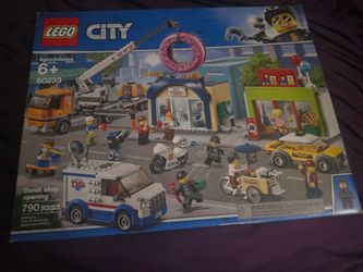 Lego City Donut Shop Opening