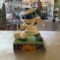 Disney Showcase Stitch Halloween “All Rolled Up” Figurine (contact info removed)