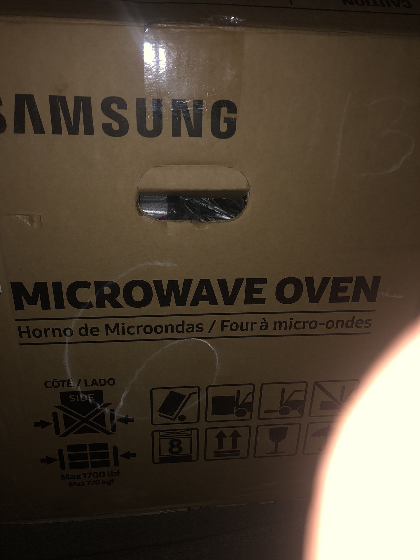 Samsung Over Range Microwave Oven 
