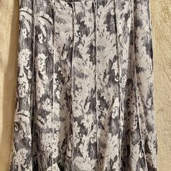 Coldwater Creek~Floral skirt,