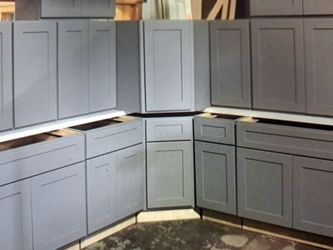 Gray Kitchen Cabinets