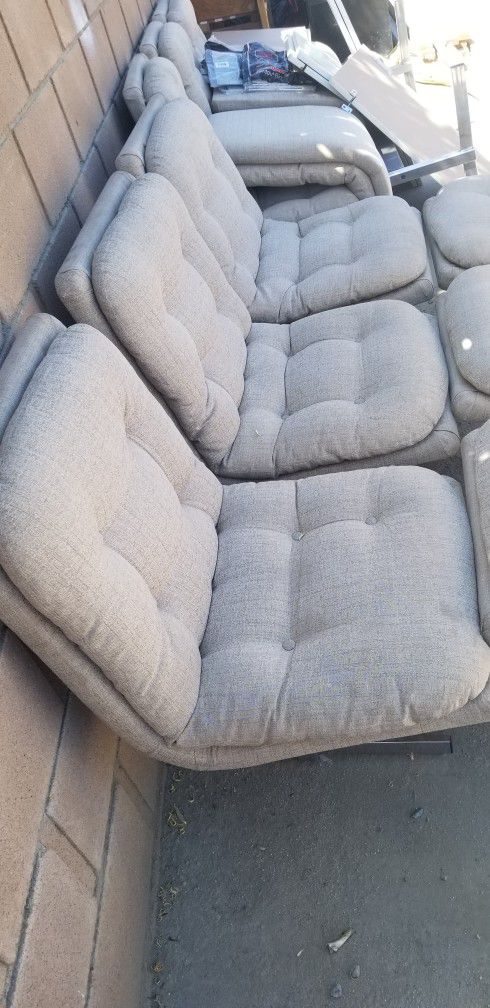 3 Sets Of 3 Seater Chairs/Sofas
