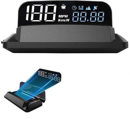 Universal Car HUD GPS Speedometer New