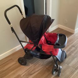 Caboose Stand And Sit Baby Stroller 