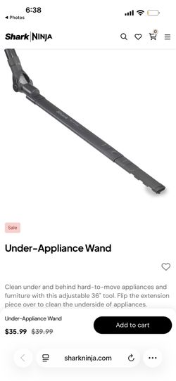 Shark Ninja Under Appliance Wand