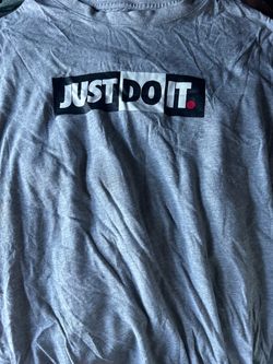 Nike Just Do It Gray T-Shirt
