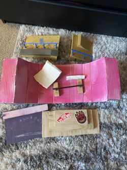 Fingerboard Obstacles Tech Deck Ramps