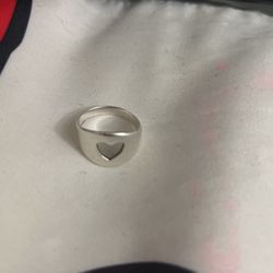 retired james avery heart cut out ring 