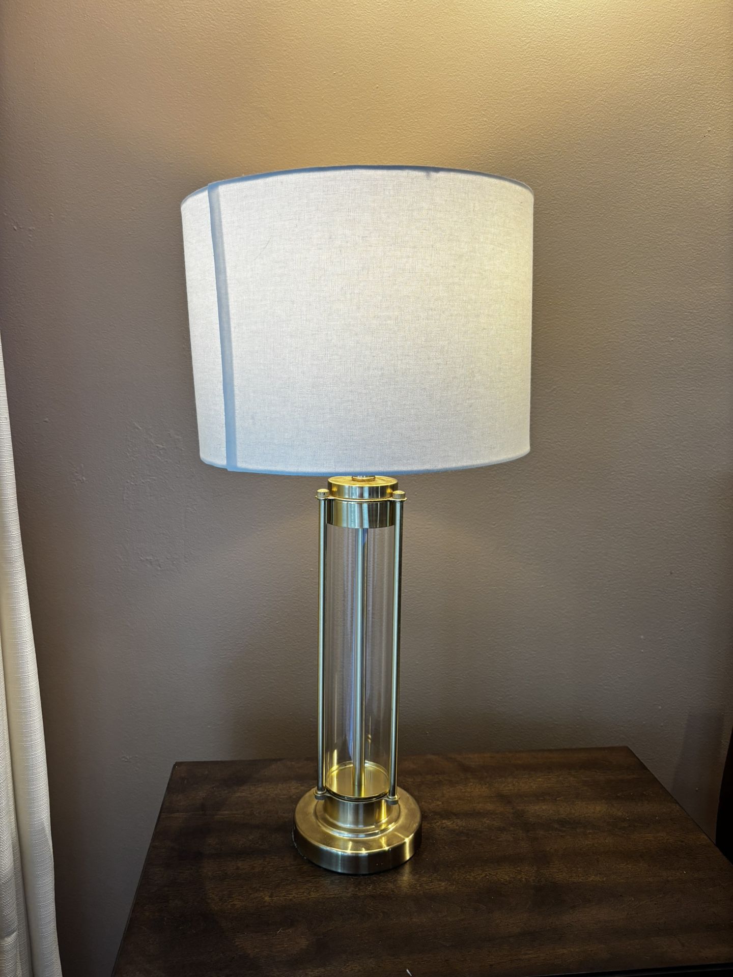 2 gold lamps 28in (50 for both)