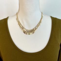 NEW Express Gold Fringe Necklace