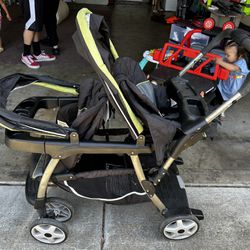 Baby double stroller 