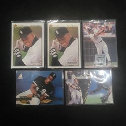 Frank Thomas Baseball Card Lot 
