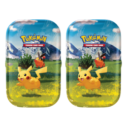 x3 Ascended Heroes Mini Tins(Pikachu & Tepig): Pokemon Mega Evolution TCG