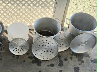 Tamale cooking Pans