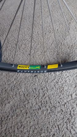 Bike parts Mavic rims with tires