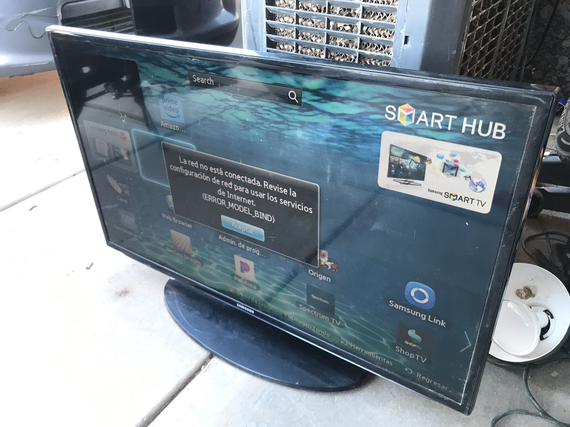 40” Samsung Smart Tv