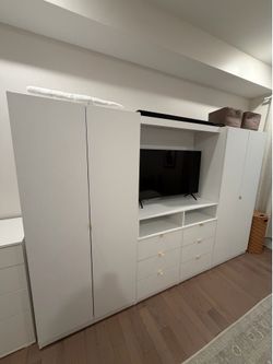 Entertainment Center + Closet