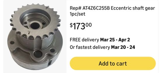 Eccentric Shaft gear