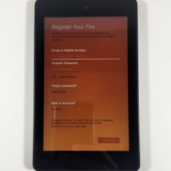 AMAZON KINDLE FIRE HD 6 4TH GENERATION 8GB WI-FI 6 INCH PW98VM Needs charger