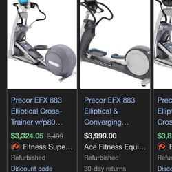 Precor EFX ELIPTICAL